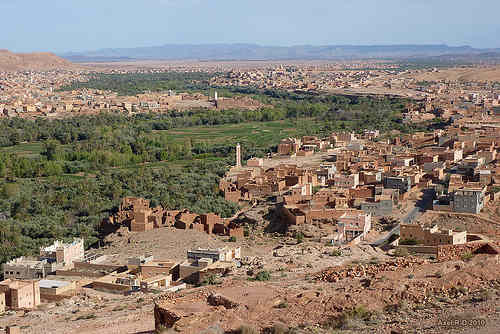 Maroc: La palmeraie de Tinghir - vols et billet avion